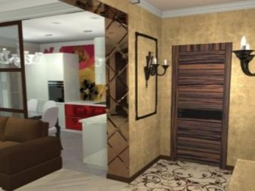 Дизайн прихожей совмещенной с гостиной. Совмещать: за и против 13 Дизайн прихожей совмещенной с гостиной. Совмещать: за и против 13