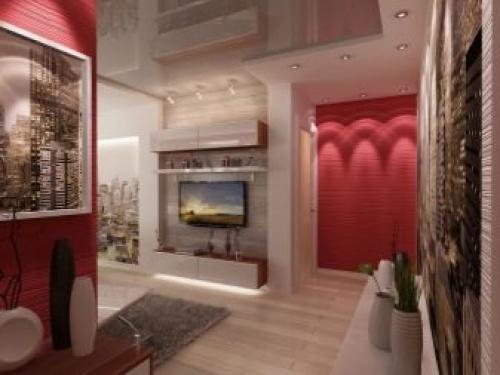 Дизайн прихожей совмещенной с гостиной. Совмещать: за и против 07 Дизайн прихожей совмещенной с гостиной. Совмещать: за и против 07