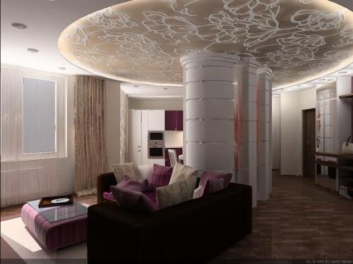 Дизайн прихожей совмещенной с гостиной. Совмещать: за и против