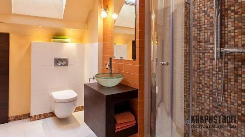 Пол в ванной комнате в частном доме. Порядок обустройства санузла в деревянном здании