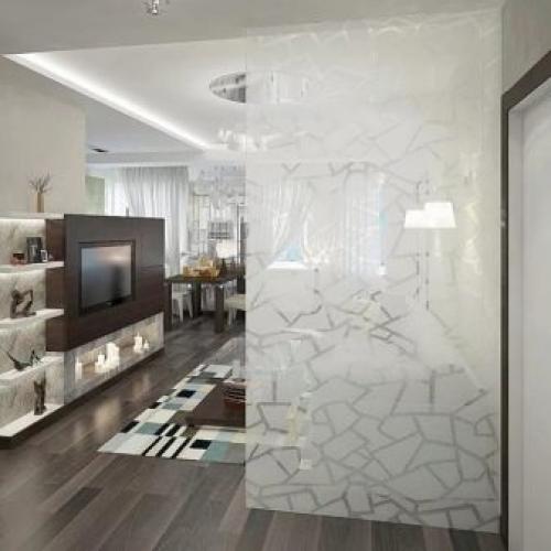 Дизайн прихожей совмещенной с гостиной. Совмещать: за и против 06 Дизайн прихожей совмещенной с гостиной. Совмещать: за и против 06