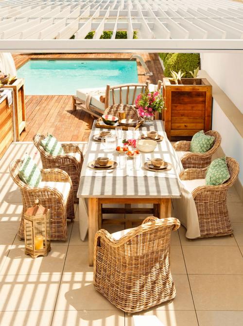 Когда бассейн становится украшением загородного жилья 16