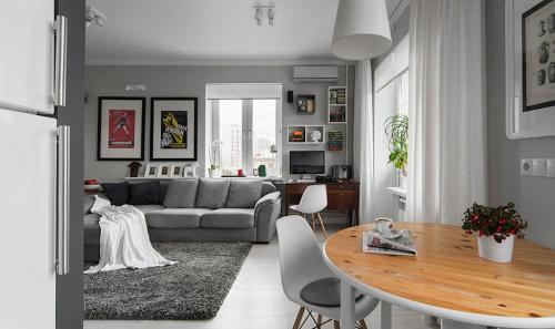 Дизайн маленьких квартир студий. Дизайн маленькой квартиры-студии с одним окном