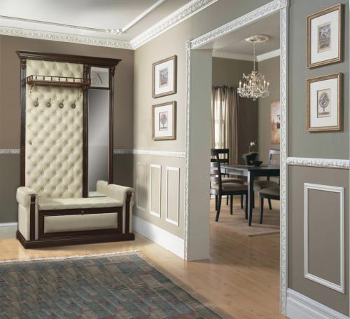 Потолочный плинтус в цвет стен. Как выбрать цвет потолочного плинтуса?