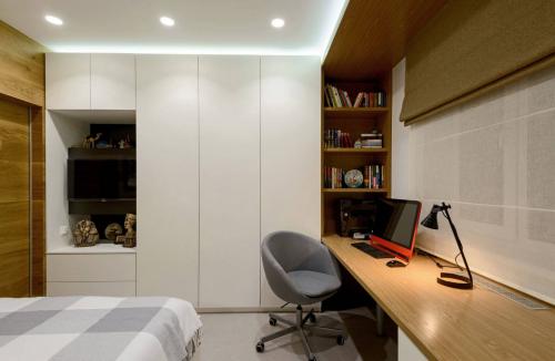 Обои для однокомнатной квартиры с ребенком. Дизайн 1 комнатной квартиры для семьи с ребенком: удачное зонирование