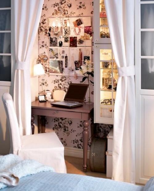 Рабочая зона в спальне. Рабочее место в спальне: 10 классных примеров