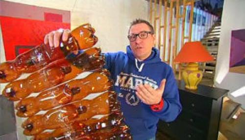 Стул из бутылок пластиковых своими руками. Собираем кресло