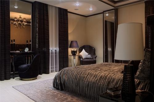 Сочетание цветов в интерьере коричневый. С какими цветами сочетается коричневый в интерьере