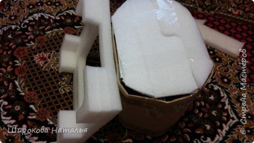 Джинсовый пуфик из пластиковых бутылок. Джинсовый пуф из бутылок