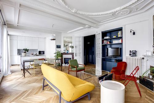 Классический декор, ретро мебель и минималистичный характер 02