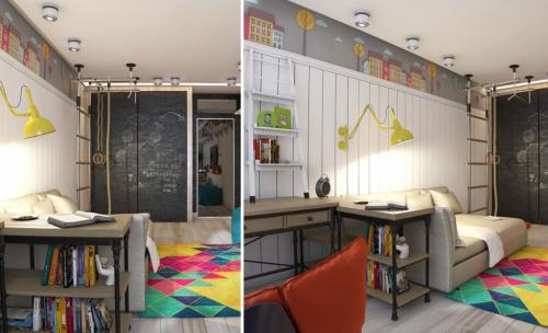 Освещение для детской комнаты. Безопасность и функциональность