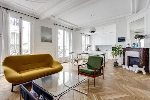 Классический декор, ретро мебель и минималистичный характер 07