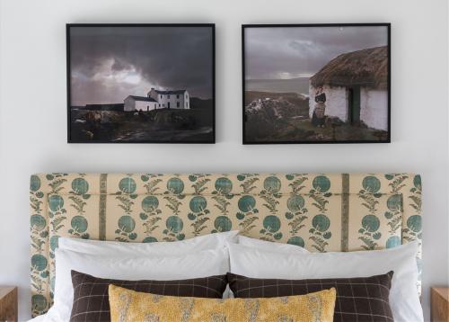 Оттенки зеленого и растительные мотивы в интерьере дома в Сиэтле 11