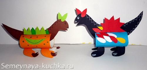 Что сделать с ребенком своими руками 7 лет. ДИНОЗАВРЫ.