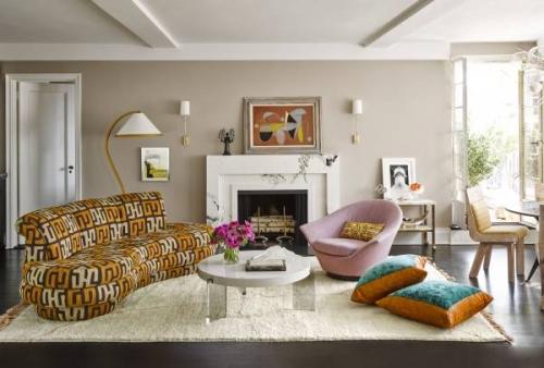 Какие сейчас в моде ковры. Какие ковры на пол в зал сегодня в моде? 10 фото в интерьере