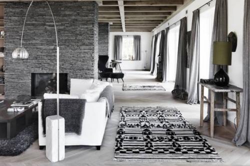 Какие сейчас в моде ковры. Какие ковры на пол в зал сегодня в моде? 10 фото в интерьере