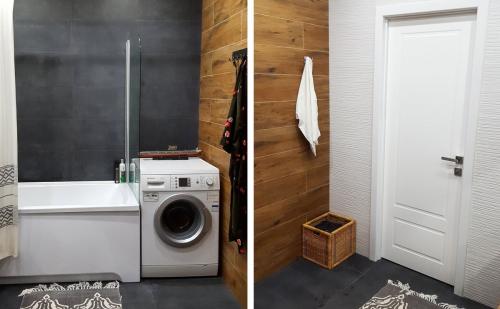 Плитка под дерево в ванной. Дерево в интерьере ванной комнаты? Это возможно!