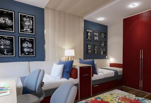 Ремонт 3-х комнатной квартиры п-44. Какой выбрать стиль и дизайн интерьера трехкомнатной квартиры П44Т