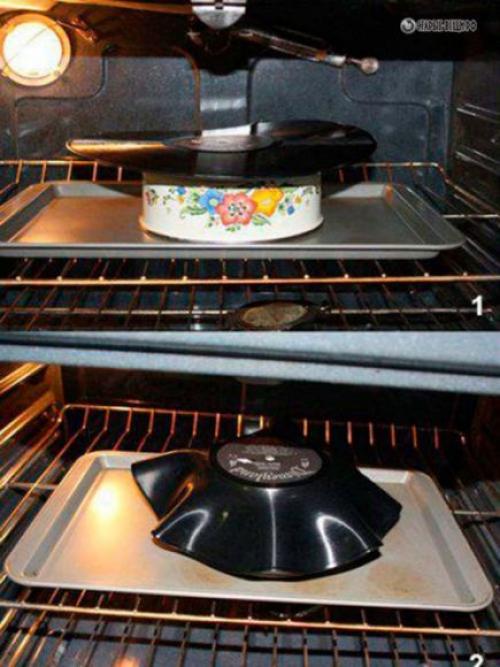 Цветы из виниловых пластинок. Поделки из пластинок — делаем вазу своими руками