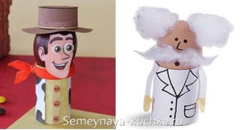 Поделки из яичной скорлупы. НАСТОЛЬНЫЙ ТЕАТР.