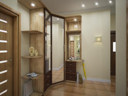 Ремонт прихожей в панельном доме. Варианты оформления дизайна коридоров квартиры в панельном доме