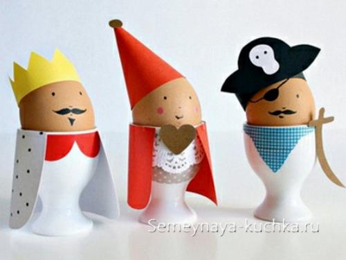 Поделки из яичной скорлупы. НАСТОЛЬНЫЙ ТЕАТР.