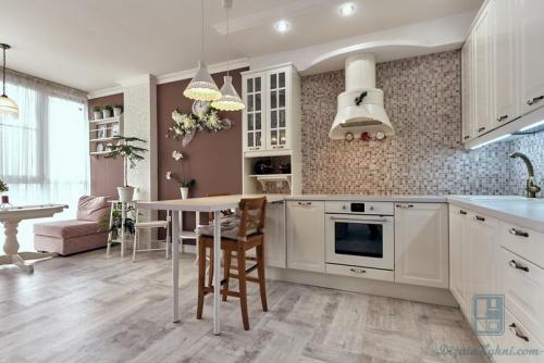 Современные кухни с барной стойкой. Преимущества и недостатки