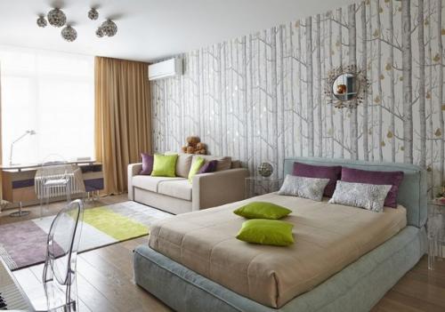 Как обставить спальню с диваном. Особенности дизайна спальни с диваном вместо кровати