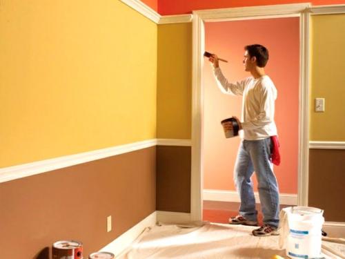Стены под покраску или обои под покраску. Что лучше: покрасить стены или наклеить обои под покраску