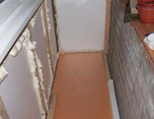 Ошибки при утеплении балкона