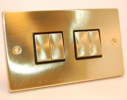 Розетки разного цвета. Розетки и выключатели – дизайн под стиль интерьера