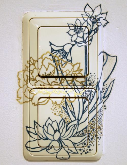 Розетки разного цвета. Розетки и выключатели – дизайн под стиль интерьера