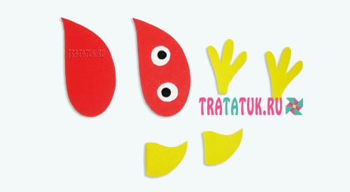 Попугай поделка для детей. Попугай из бумаги: легкий способ, пошаговый инструктаж