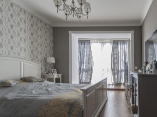 Интерьер комнаты с балконом. Подготовительные работы перед ремонтом 14