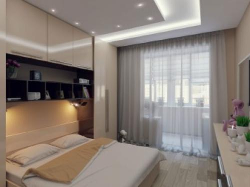 Интерьер комнаты с балконом. Подготовительные работы перед ремонтом 13