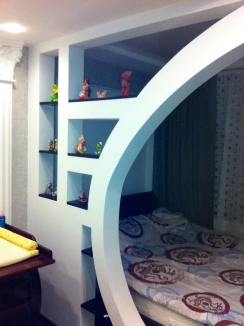 Как разделить детскую комнату на две с одним окном. Как разделить комнату на две зоны: детскую и взрослую