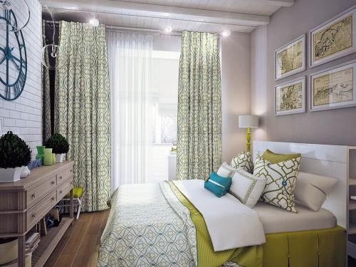 Интерьер комнаты с балконом. Подготовительные работы перед ремонтом