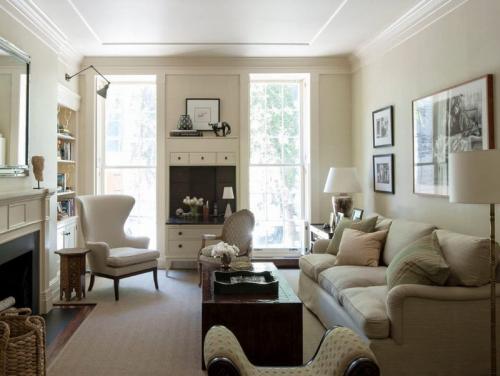 Как расставить мебель в зале с двумя окнами. Гостиная с двумя окнами: варианты дизайн-проектов