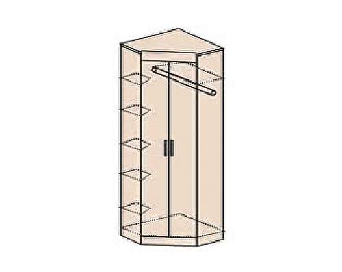 Угловой шкаф в стиле прованс. Угловые шкафы для одежды в стиле прованс