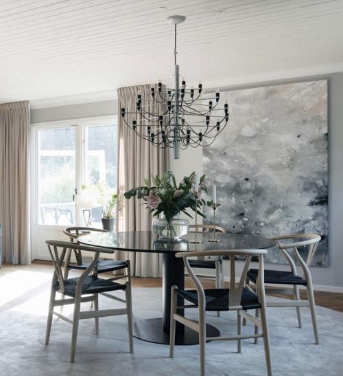 Современный и элегантный интерьер дома в Швеции 02