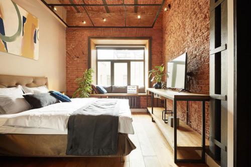 Лофт-отель с видом на Казанский собор в Санкт-Петербурге 20