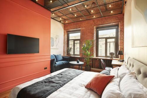 Лофт-отель с видом на Казанский собор в Санкт-Петербурге 01