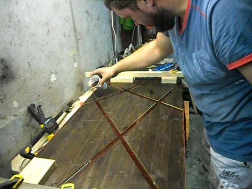 Вторая жизнь журнального столика. Вторая жизнь советского журнального столика.