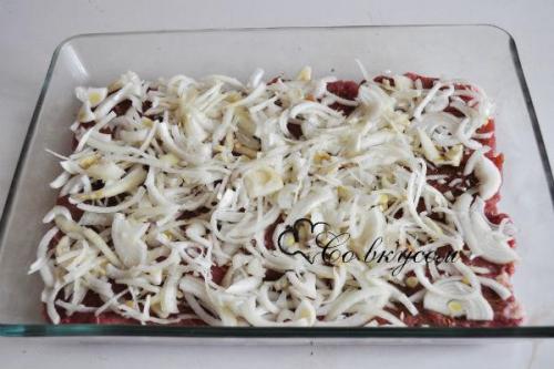 Мясо в духовке с сыром. Ингредиенты