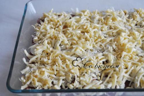 Мясо в духовке с сыром. Ингредиенты