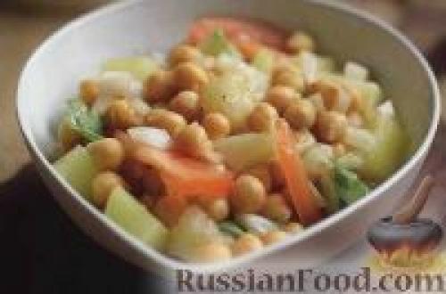 Гарнир из нута.