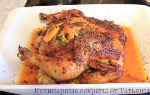 Курица с корочкой хрустящей корочкой. Самый вкусный рецепт курицы с хрустящей корочкой