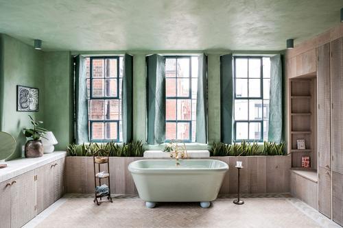 Лофт в очень необычной цветовой гамме 14