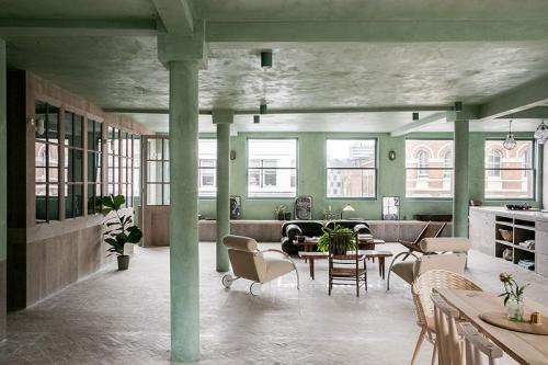 Лофт в очень необычной цветовой гамме 18