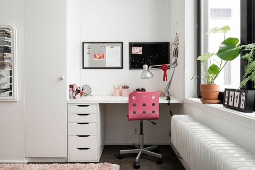 Лофт с высокими потолками и видом на озеро в здании бывшей фабрики в Стокгольме 13